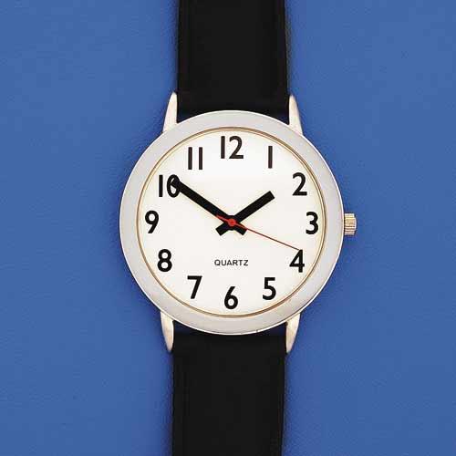 Enlarged picture of low vision easy-to-see Watch with
Strap