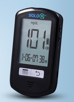 picture of Solo Blood Glucose monitoring system
